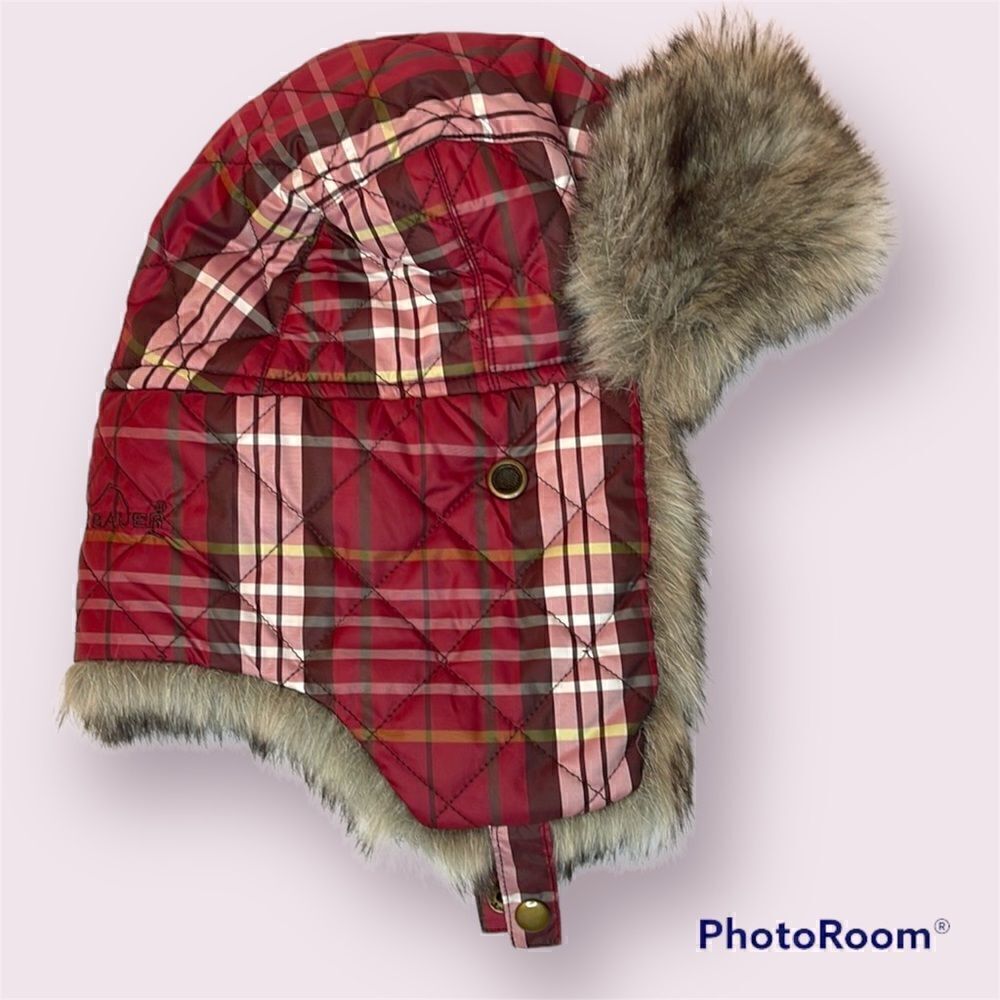 EDDIE BAUER Fur Lined Trapper Hat